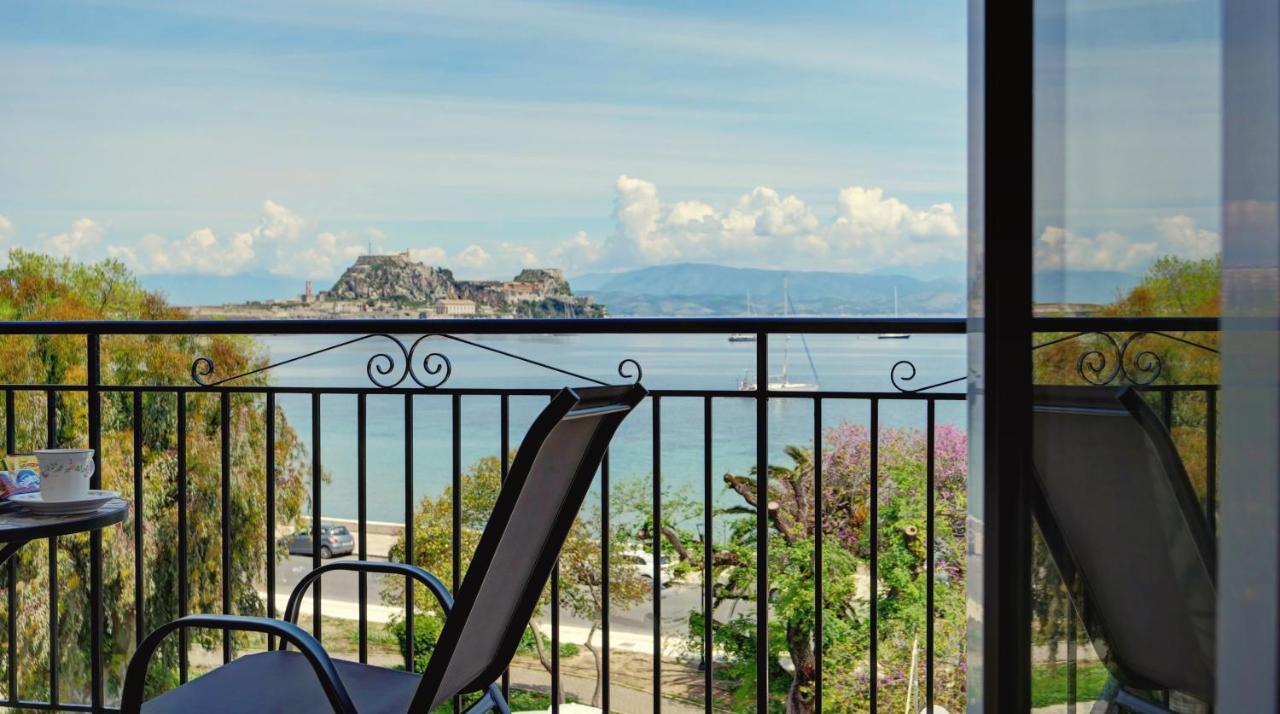 Corfu Ionian Blue Appartement Anemomylos Buitenkant foto