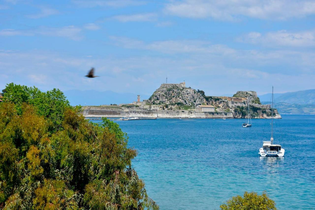 Corfu Ionian Blue Appartement Anemomylos Buitenkant foto